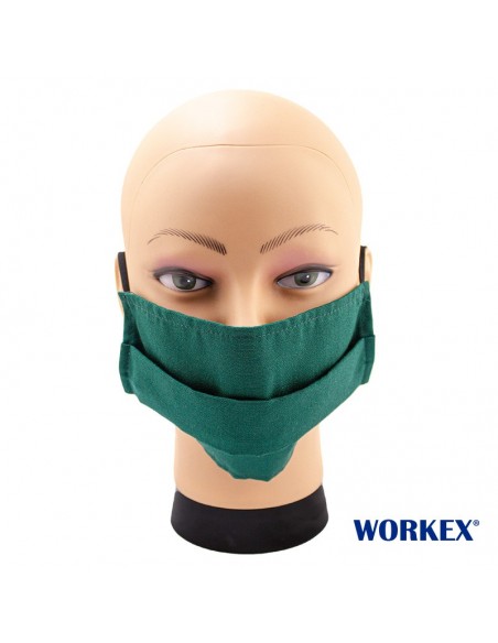 MASCARILLA RECTANGULAR VERDE