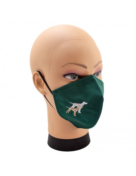 MASCARILLA PICOPATO PERROS VERDE