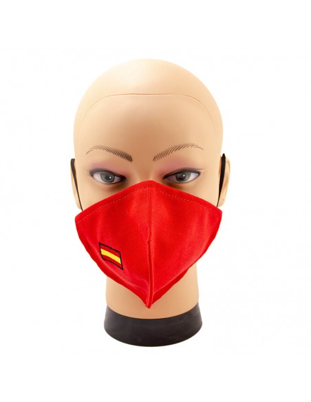 MASCARILLA PICOPATO ESPAÑA ROJA